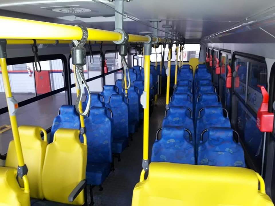 Parte da frota foi renovada com 10 novos ônibus que passaram a atender 10 novas linhas em Franca